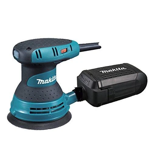 Makita BO5031K Ekscentrinis šlifuoklis, 300 W, 125 mm, 4000-12000 min-1, 2,8 mm, lagaminas, 1,3kg