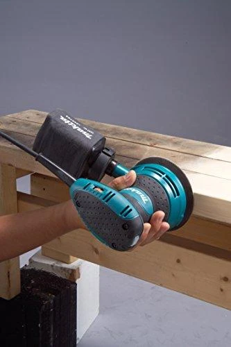 Makita BO5031K Ekscentrinis šlifuoklis, 300 W, 125 mm, 4000-12000 min-1, 2,8 mm, lagaminas, 1,3kg