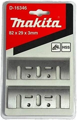 Makita Obliavimo peilių pora 82MM HSS 1902 1923H KP0800 KP0810/C D-16346