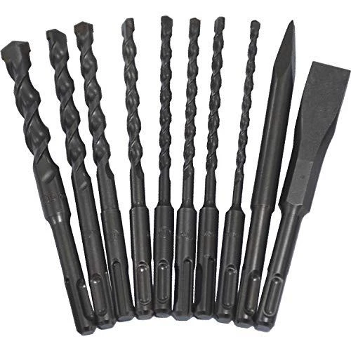 Grąžtas Makita SDS-PLUS grąžtų ir kaltų komplektas 10vnt. D-44971