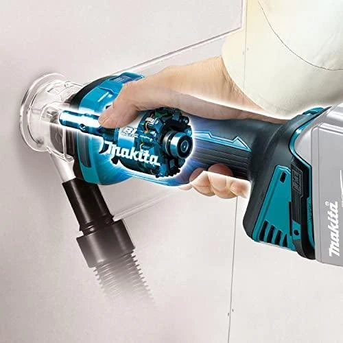 Makita DCO181Z Akumuliatorinis freza gipso kartonui, 18V Li-ion, BL-motor, Be akumuliatorių ir kroviklio
