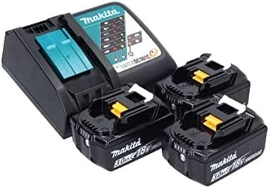 MAKITA.suktuvas-gręžtuvas DDF485RF3J 18V 50Nm 3x3,0Ah MAKPAC