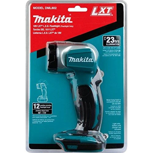 Makita LED prožektorius DML802 14,4/18V Li-ion Be akumuliatorių ir kroviklio