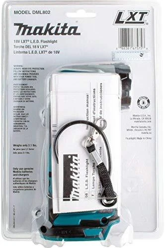 Makita LED prožektorius DML802 14,4/18V Li-ion Be akumuliatorių ir kroviklio