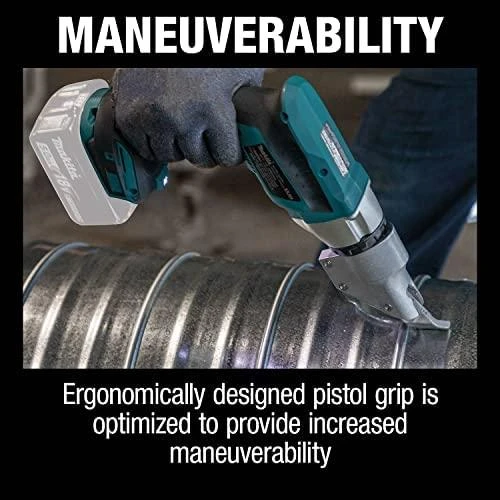 Makita DJS131Z Akumuliatorėnis skardos žirklės 18V, BL-motor plienas - 1,3mm, be akumuliatorių ir kroviklio!
