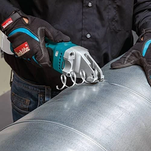 Makita DJS161Z Akumuliatorėnis skardos žirklės, 18 V, plienas 1,6 mm, nerūdijantis plienas 1,2 mm, min. pjovimo radiusas 250mm, Be akumuliatorių ir kroviklio!