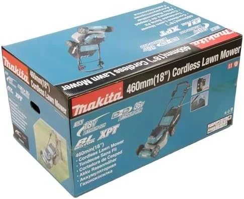Akumuliatorinė savaeigė vejapjovė Makita DLM465Z; 2x18 V (be akumuliatoriaus ir pakrovėjo)