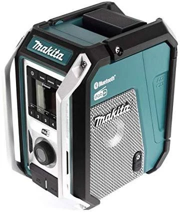 Makita DMR115 Radijas, CXT (12V Max (10,8V) / LXT (18V) baterijos, Žemųjų dažnių garsiakalbis, Bluetooth ir USB, DAB/DAB+