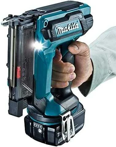 Makita DPT353Z Akumuliatorinis viniakalis 18V Li-Ion; 23 GA; 15/18/25/30/35mm; Be akumuliatorių ir kroviklio!