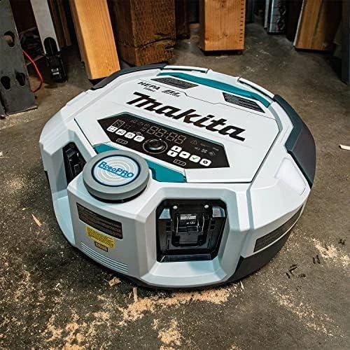 Makita DRC300Z Akumuliatorinis Robotų dulkių siurblys 2x18 V Li-ion, Be akumuliatorių ir kroviklio!