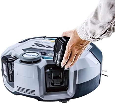 Makita DRC300Z Akumuliatorinis Robotų dulkių siurblys 2x18 V Li-ion, Be akumuliatorių ir kroviklio!