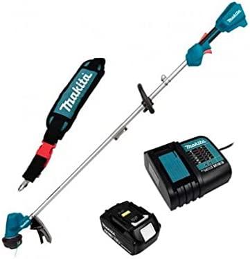Makita DUR192LRT Akumuliatorinė žoliapjovė/trimeris, 18 V, 1x 5,0Ah, DC18RC, Li-ion, BL-motor,