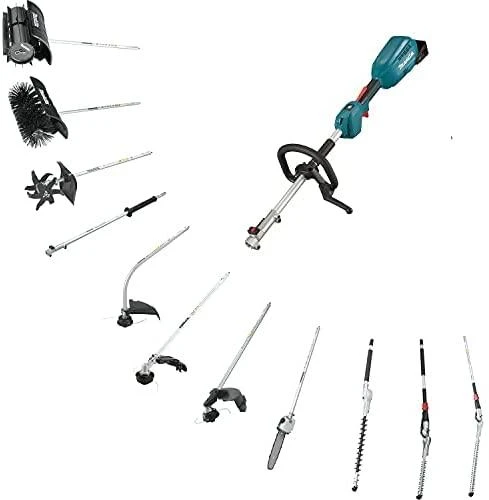 Makita DUX18Z Akumuliatorinis Multi sistemos variklis, BL-motor, 2-grečiai, 3,9kg, Be akumuliatorių ir kroviklio!
