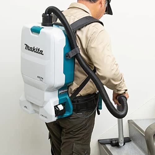 Makita DVC660Z Akumuliatorinis (kuprinė) dulkių siurblys 2x18 V Li-ion, komplektuojama be akumuliatorių ir kroviklio!