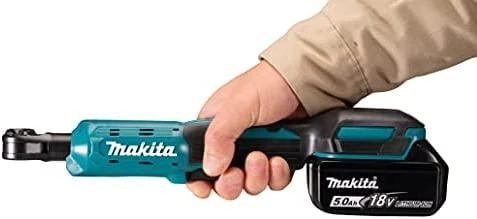 Makita DWR180Z Akumuliatorinė terkšlė 1/4" and 3/8", 18V, 47,5Nm, Be akumuliatorių ir kroviklio!