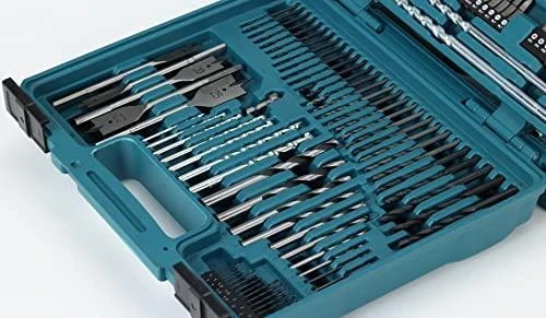 Grąžtas Makita E-11689 Grąžtų ir sukimo antgalių rinkinys, 256 vnt.