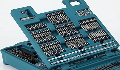 Grąžtas Makita E-11689 Grąžtų ir sukimo antgalių rinkinys, 256 vnt.