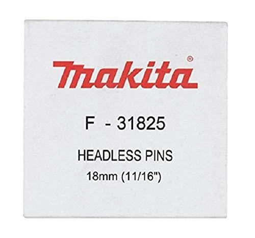 Makita Smeigės 0,6X18MM, Plienas P18, 10.000 Vnt. F-31825 Smeigės 0,6X18MM, Plienas P18, 10.000 Vnt. BPT350, BPT351, AF500HP