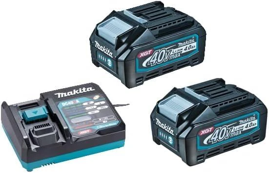 Makita GA023GM201 Kampinis šlifuoklis XGT, 125MM, 0-8500RPM; bešepetėlinis variklis, 2X4,0Ah; greitasis kroviklis; elektrinis stabdys; AFT; AWS (be AWS lusto); MAKPAC lagaminas; slankusis jungiklis, reguliuojamas greitis