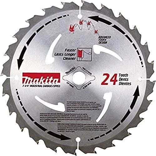Makita T.C.T. pjūklas M-FORCE 210X2.3X30mm 15° T40 B-08109 T.C.T • 210 x30 mm • T40 • 15° • Medienai