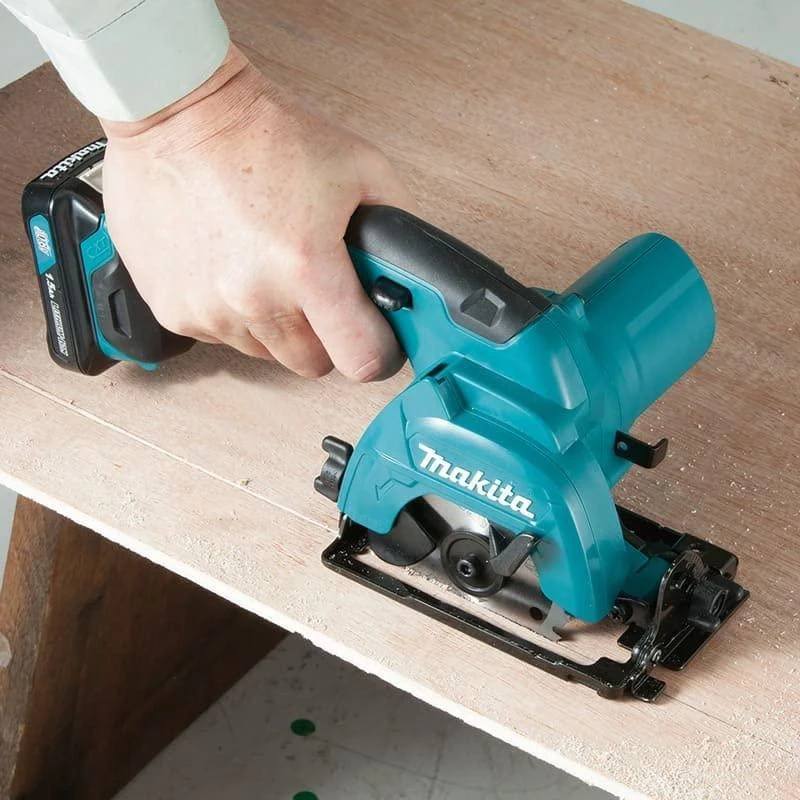 Makita HS301DSMJ Akumuliatorinis diskinis pjūklas, 12V MAX, 2x 4,0 Ah, 25,5 mm, ø85mm, MAKPACK