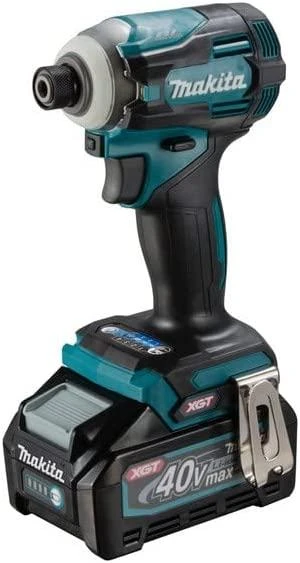 Makita TD001GM201 Smūginis suktuvas XGT, 1/4", 220Nm, bešepetėlinis variklis, 2X4,0Ah, greitasis kroviklis; MAKPAC lagaminas