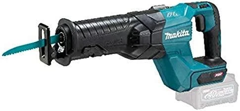 Makita JR001GZ Reciprocating saw XGT, 32mm stroke; 3,54kg; greitas ašmenų keitimas; bešepetėlinis variklis, "Z" versija - komplektuojamas be akumuliatoriaus ir kroviklio