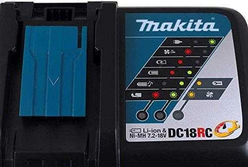 Makita 195584-2 Kroviklis DC18RC 14,4-18 V Li-ion RAPID krovimo laikas 15/22min, CARTON