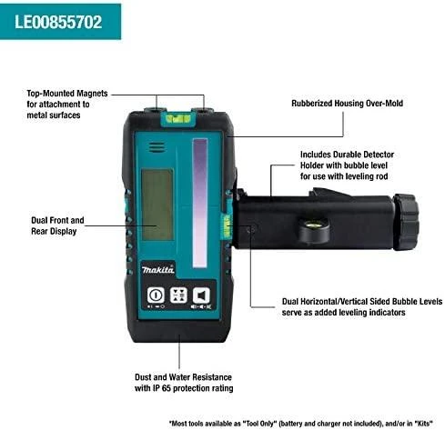 Makita LE00855702 Lazerio spindulio taikinys elektroninis+spaustuvas Raudonas+Žalias SK105 & SK106