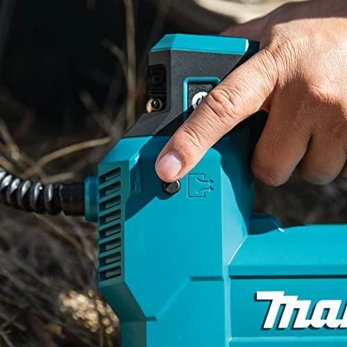 Makita MP100DZ Akumuliatorinis kompresorius 12V MAX, Be akumuliatorių ir kroviklio!
