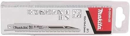 Makita "SUPER EXPRESS Tiesinio pjūklo pjūkleliai BiM 152x0,9mm (6-11tpi), 5Vnt. B-05044