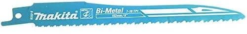 Makita SUPER EXPRESS Tiesinio pjūklo pjūkleliai BIM 152x0,9mm 7-18Tpi, 5Vnt., Metalui B-05038