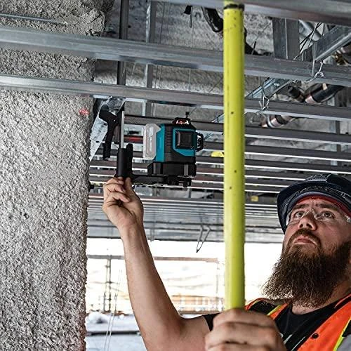 Makita Akumuliatorinis 360° CXT® lazerinis nivelyras SK700D 12Vmax • Raudono spindulio • 25 m