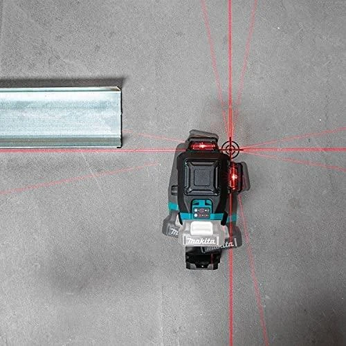 Makita Akumuliatorinis 360° CXT® lazerinis nivelyras SK700D 12Vmax • Raudono spindulio • 25 m