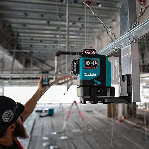 Makita Akumuliatorinis 360° CXT® lazerinis nivelyras SK700D 12Vmax • Raudono spindulio • 25 m