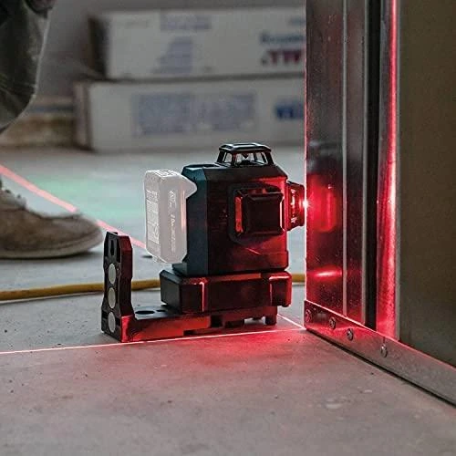 Makita Akumuliatorinis 360° CXT® lazerinis nivelyras SK700D 12Vmax • Raudono spindulio • 25 m