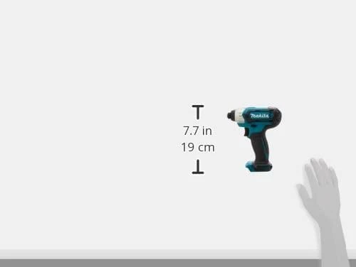 Makita TD110DZ Akumuliatorinis smūginis suktuvas, 12V MAX, 110 Nm, 1/4", LED, Be akumuliatorių ir kroviklio!