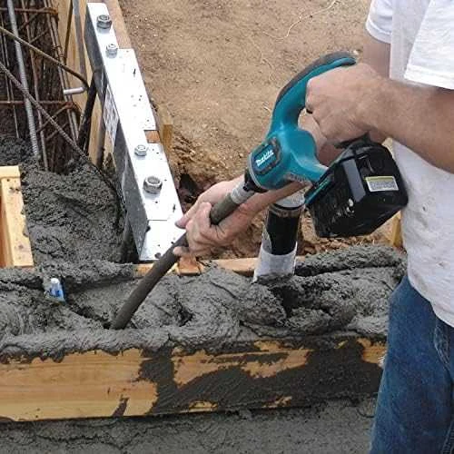Makita DVR850Z Akumuliatorinis giluminis vibratorius, 18 V, 2400 mm, Be akumuliatorių ir kroviklio!