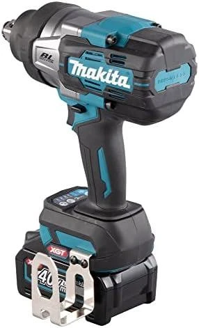 Makita TW001GM201 Smūginis veržliasukis XGT, 3/4", 1800Nm, 2xLED, bešepetėlinis variklis, 2X4,0Ah, greitasis kroviklis; MAKPAC lagaminas