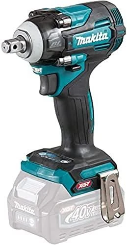 Makita TW004GZ Smūginis veržliasukis XGT, 1/2", 350Nm, 2xLED, bešepetėlinis variklis, "Z" versija - komplektuojamas be akumuliatoriaus ir kroviklio