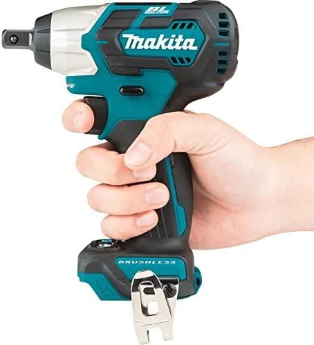 Makita TW161DZ Akumuliatorinis smūginis veržliasukis, 1/2", 12V MAX, 165 Nm, BL-motor, Be akumuliatorių ir kroviklio!