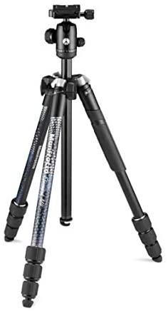 Manfrotto aliuminio trikojis su rutuline galvute, 160 cm, 4 sekcijų, MKELMII4BK-BH