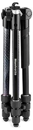 Manfrotto aliuminio trikojis su rutuline galvute, 160 cm, 4 sekcijų, MKELMII4BK-BH
