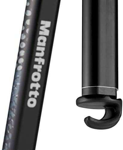 Manfrotto aliuminio trikojis su rutuline galvute, 160 cm, 4 sekcijų, MKELMII4BK-BH