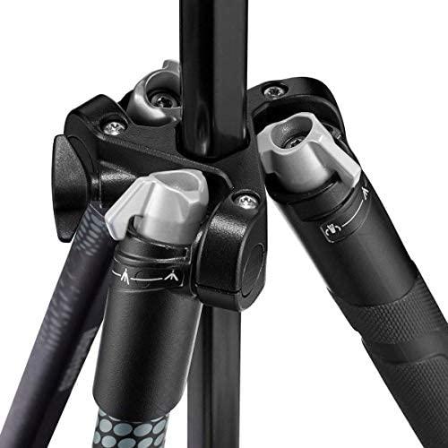 Manfrotto aliuminio trikojis su rutuline galvute, 160 cm, 4 sekcijų, MKELMII4BK-BH