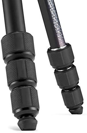 Manfrotto aliuminio trikojis su rutuline galvute, 160 cm, 4 sekcijų, MKELMII4BK-BH