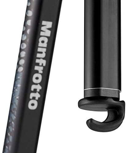 Manfrotto aliuminio trikojis su rutuline galvute, 160 cm, 4 sekcijų, MKELMII4BK-BH