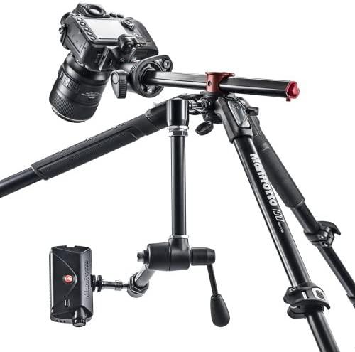 Manfrotto trikojis + galvutė MK190XPRO3-3W
