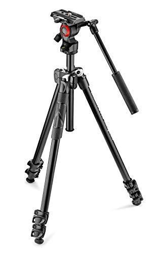 Manfrotto 290 šviesos rinkinys su skysta vaizdo galvute