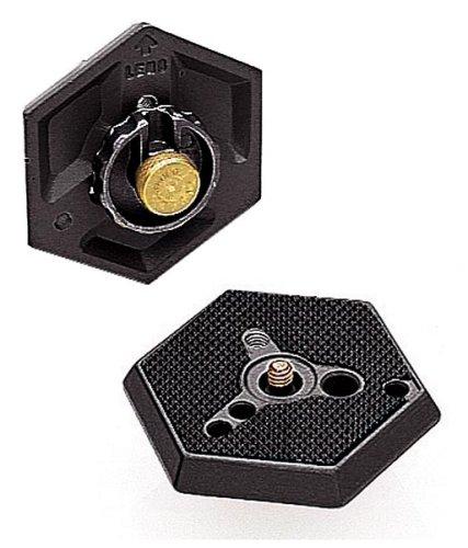 Priedai - Manfrotto šešiakampė plokštė su 1/4" srieginiu jungtimi